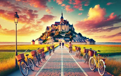 Mont Saint-Michel à vélo : itinéraires, conseils et hébergement